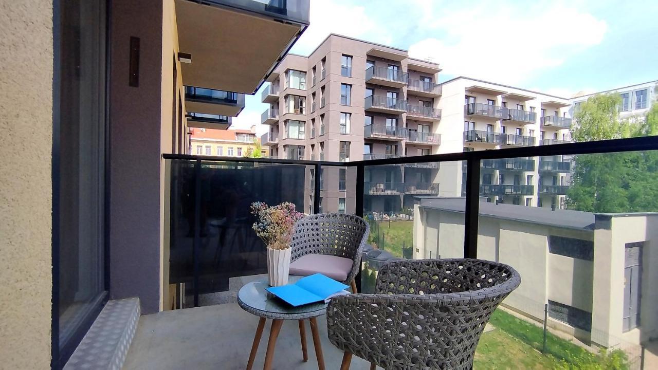Brand New Mindaugas Luxury Designer Apart Vilnius Exterior foto